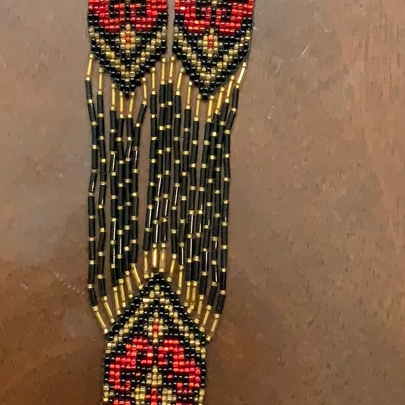 Ukrainian “Gerdan” Traditional Necklace - STUNNING!  Hand beaded. - Picture 3 of 6